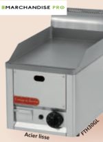 Plaque à snacker Simple en acier