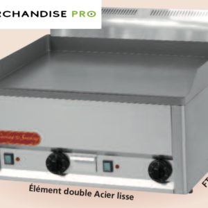 Plaque à snacker Double 4Kw