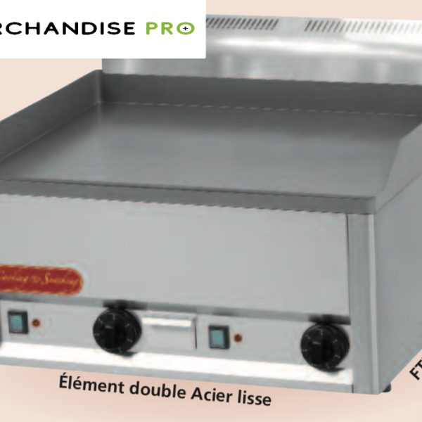 Plaque à snacker Double 4Kw