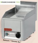 Plaque à snacker Simple 3Kw C-Rainuré