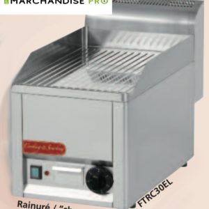 Plaque à snacker Simple 3Kw C-Rainuré