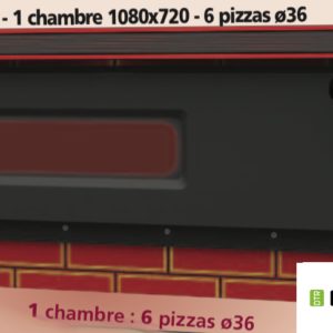 Four à Pizza 6 pizzas