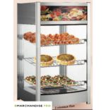 Vitrine chauffante fixe