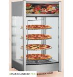 Vitrine chauffante rotative