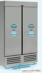 Armoire réfrigérée compacte Négatif