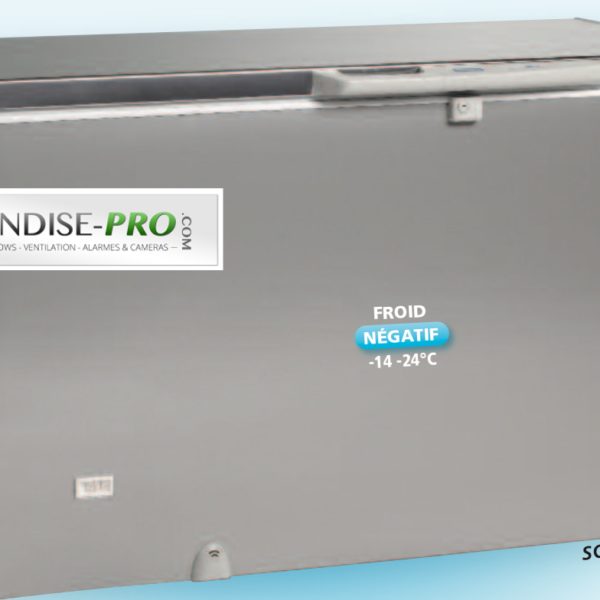 Congélateur conservateur 500L Inox