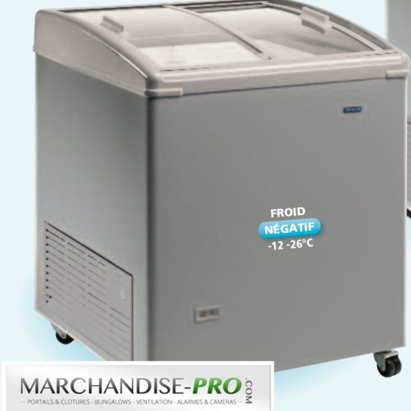 Congélateur conservateur avec couvercle 170L
