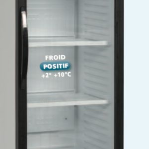 Armoire vitrine réfrigérée 374L