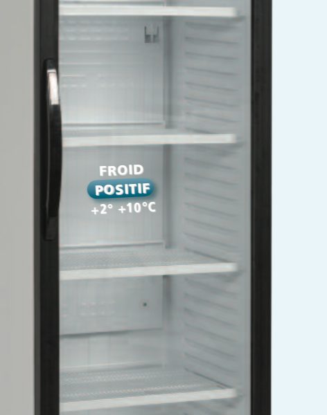 Armoire vitrine réfrigérée 374L