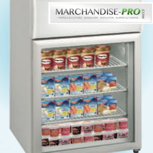 Mini-vitrine de comptoir 100L