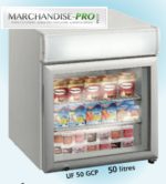 Mini-vitrine de comptoir 50L