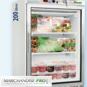 Armoire réfrigérée vitrée 200L