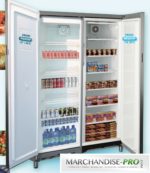 Armoire double réfrigérée mixte