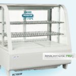 Vitrine réfrigérée de COMPTOIR 100L Blanche