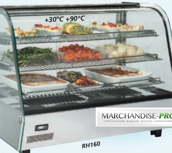 Vitrine chauffante PANORAMIQUE 160L