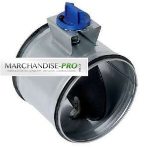 Registre d'isolement circulaire étanche 100mm