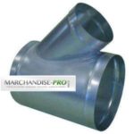 Té oblique 45° 80/80