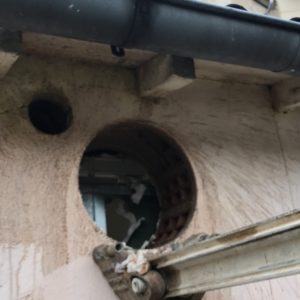 2 Carottages à la carotteuse hilti diamètre 100