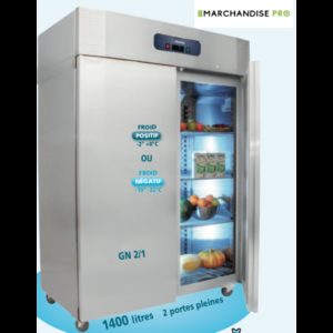 Armoire réfrigérée INOX 163Kg