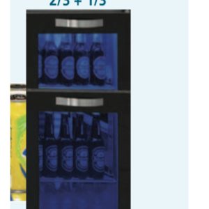 Kit tiroirs vitrés 2/3D