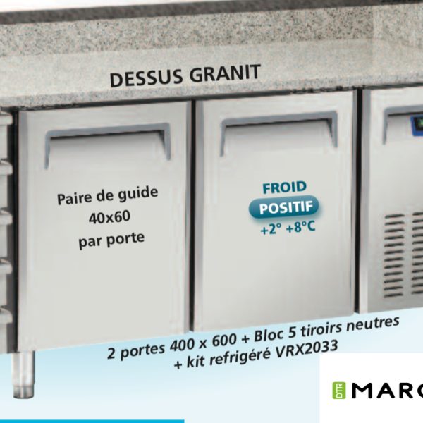 Table à pizzas réfrigérée