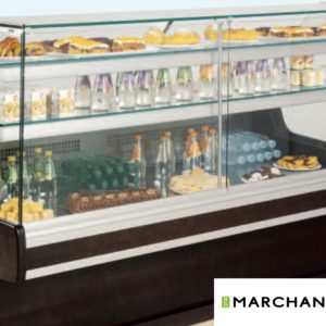 Vitrine réfrigérée exposition