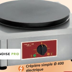 Crêpière électrique simple