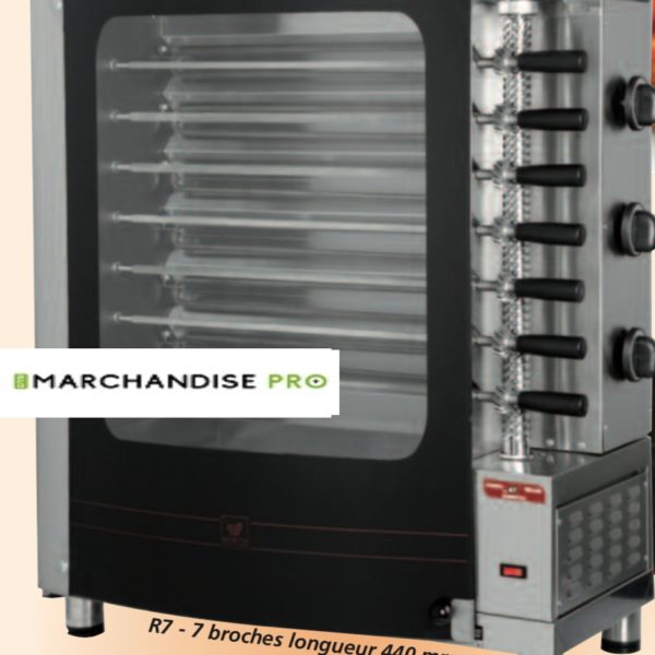 Rôtissoire à broches électrique