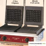 Gaufrier Professionnel Double