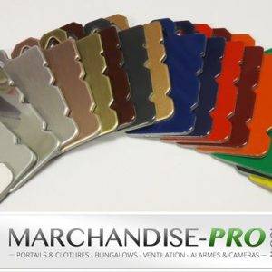 PLAQUE ALUMINIUM COULEUR MAT/BRILLANT