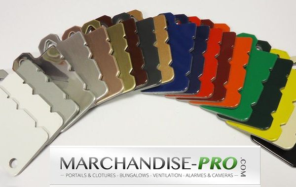 PLAQUE ALUMINIUM COULEUR MAT/BRILLANT