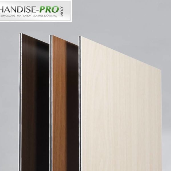 Dibond hêtre, Didond chêne; dibond wengé