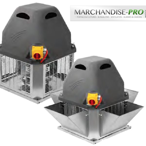 Tourelle d'extraction désenfumage F400