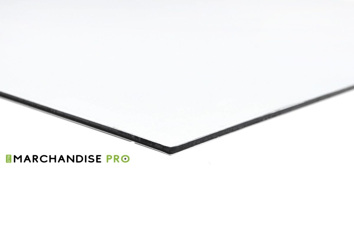 Plaque aluminium composite AC blanche Mat Brillant 4mm