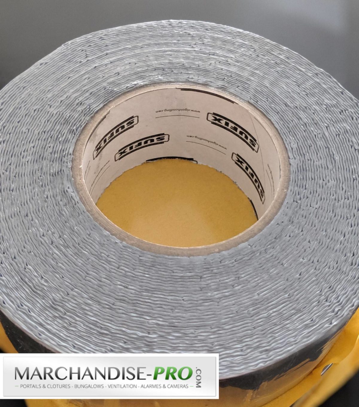 Ruban adhésif en aluminium pour applications haute température