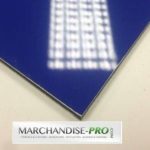 panneaux aluminium bleu Ral 5022