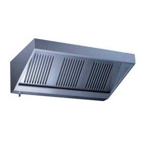 Hotte 1.5m/0.900m trapeze motorisé