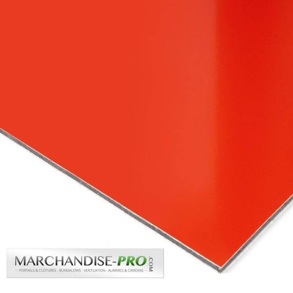 Dibond rouge