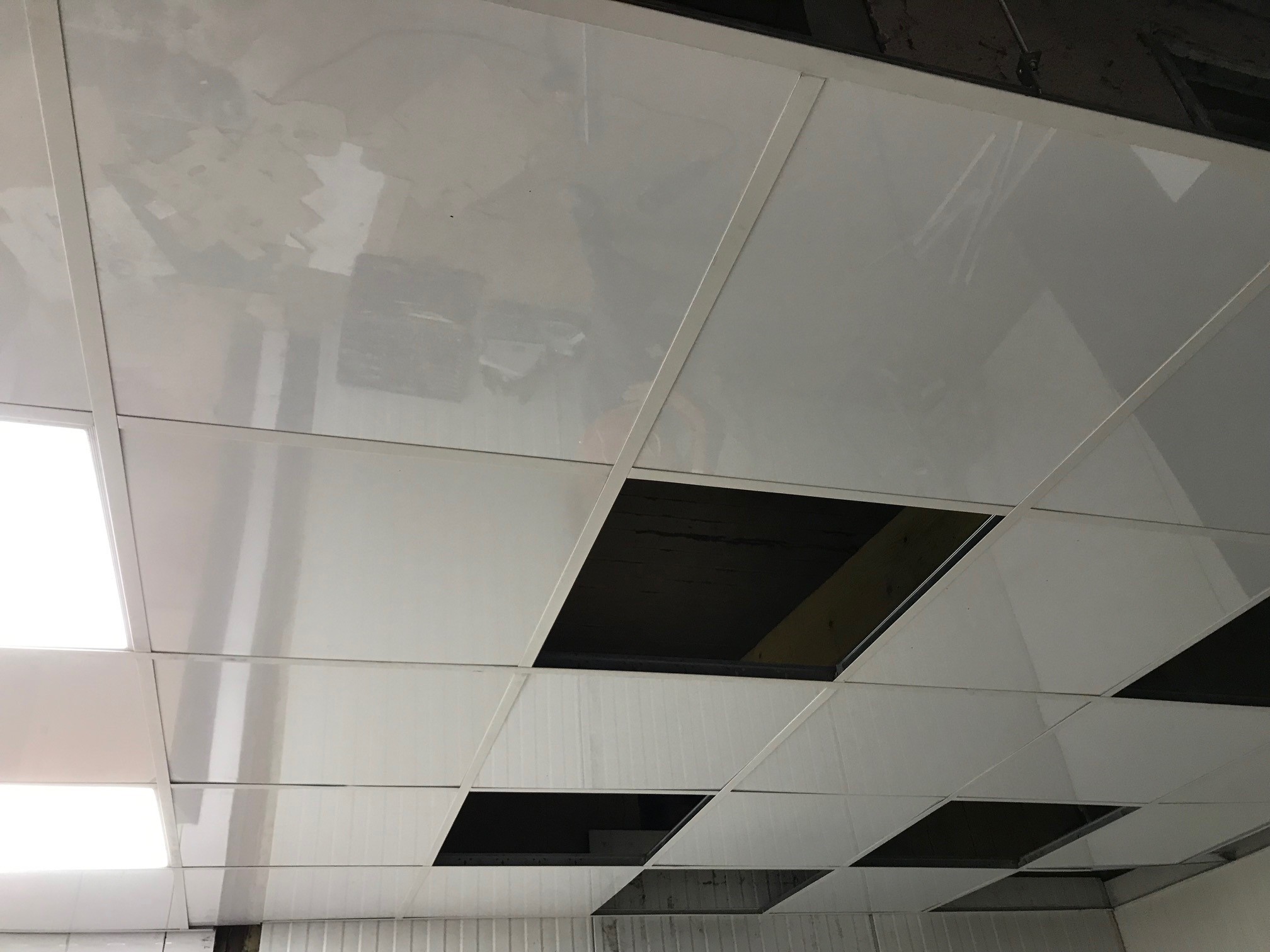 Dalle de faux plafond - 60 x 60 cm - BLANC