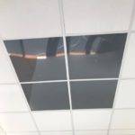 Dalle de faux plafond noir Mat
