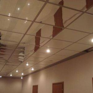 Dalle de fond plafond miroir