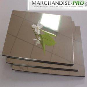 Fond de hotte miroir