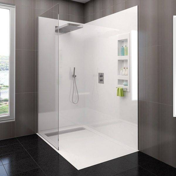 panneau mural composite salle de bain