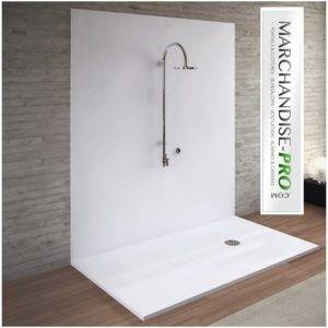 panneau mural composite salle de bain