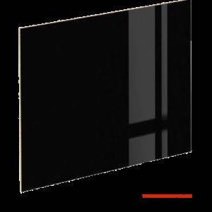 Crédence de cuisine noir brillant /mat sur mesure