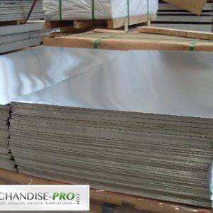 2 plaques inox alimentaire sur mesure 304L