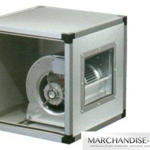 Pose d'un caisson d'extraction et réseau gaine galva