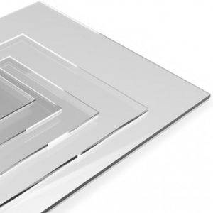 PLEXIGLASS PLAQUE PMMA MIROIR INCOLORE 2X2050X3050