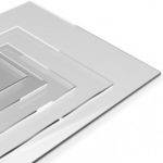 PMMA MIROIR PLEXIGLASS INCOLORE 2X1525X2050