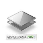 PLAQUE PMMA MIROIR PLEXIGLASS INCOLORE 2X1525X2050